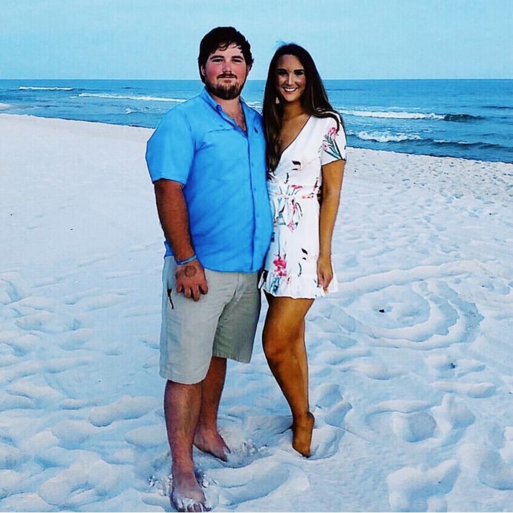 Boutique white tropical dress